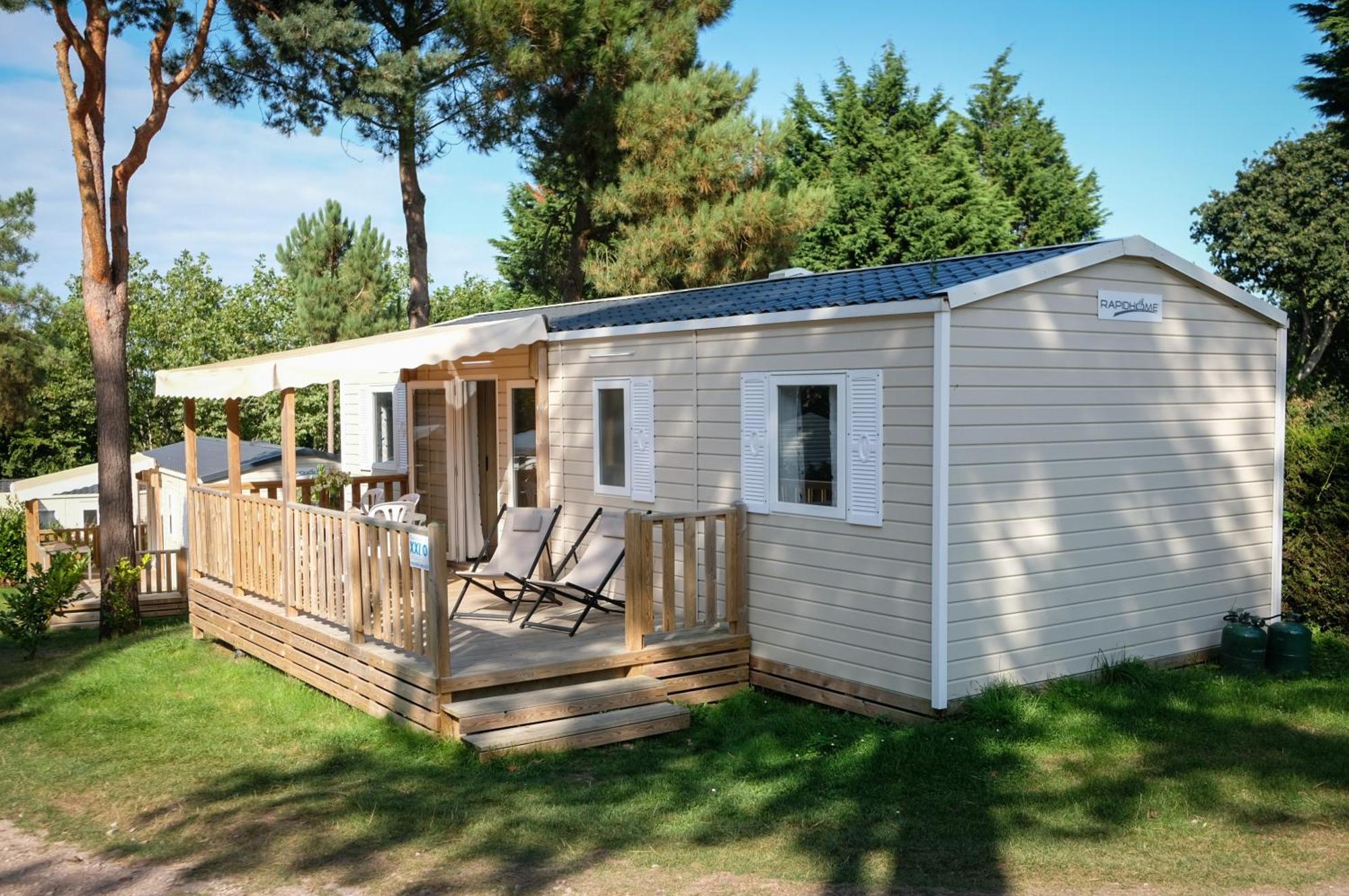 Mobil Home Xxl 4 Chambres - Medrose Camping Saint-Thome ภายนอก รูปภาพ