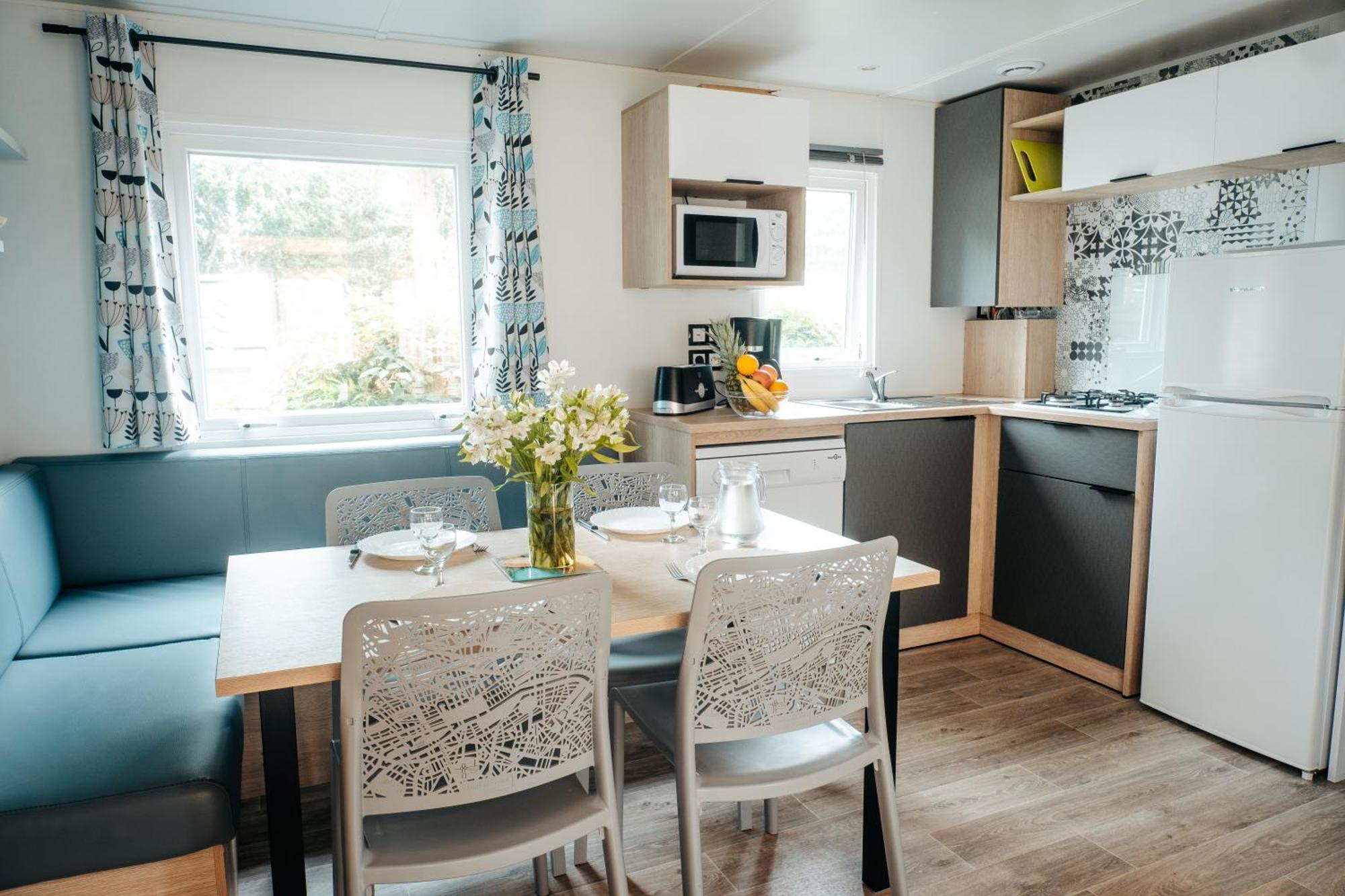 Mobil Home Xxl 4 Chambres - Medrose Camping Saint-Thome ภายนอก รูปภาพ